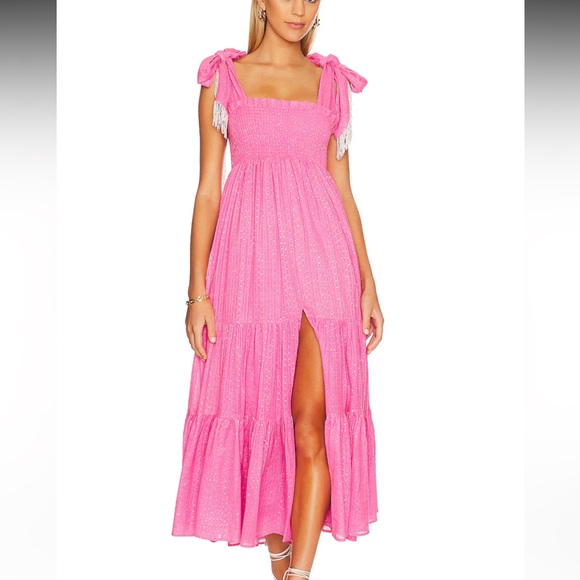silk red dress Thats So Fetch | Oscar Maxi Dress | Red